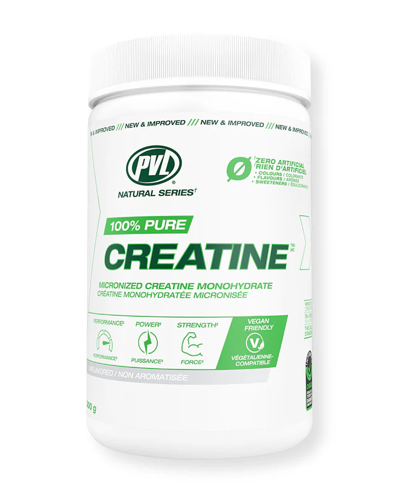 PVL 100% Pure Creatine - Micronized Creatine Monohydrate