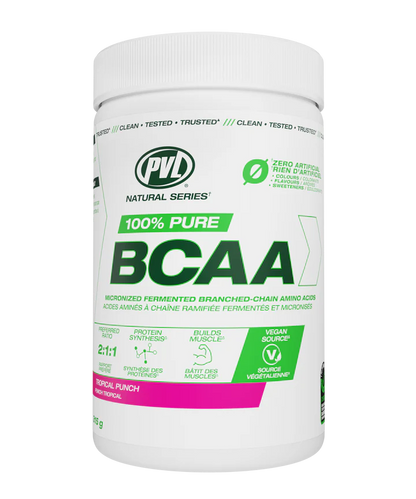 PVL 100% Pure BCAA (315 g) - Micronized Fermented BCAA