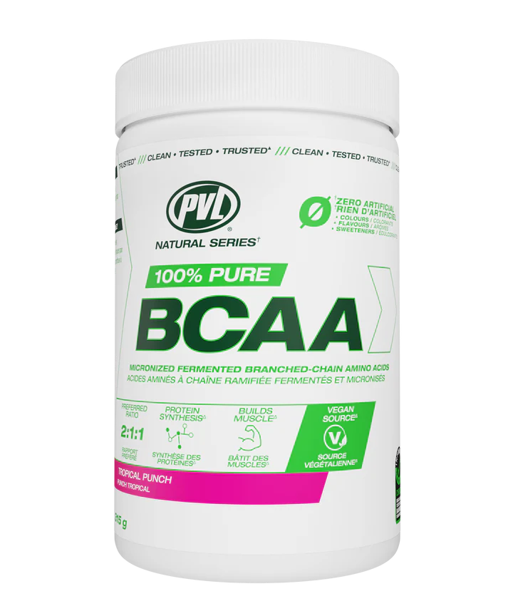 PVL 100% Pure BCAA (315 g) - Micronized Fermented BCAA
