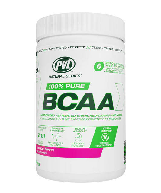 PVL 100% Pure BCAA (315 g) - Micronized Fermented BCAA