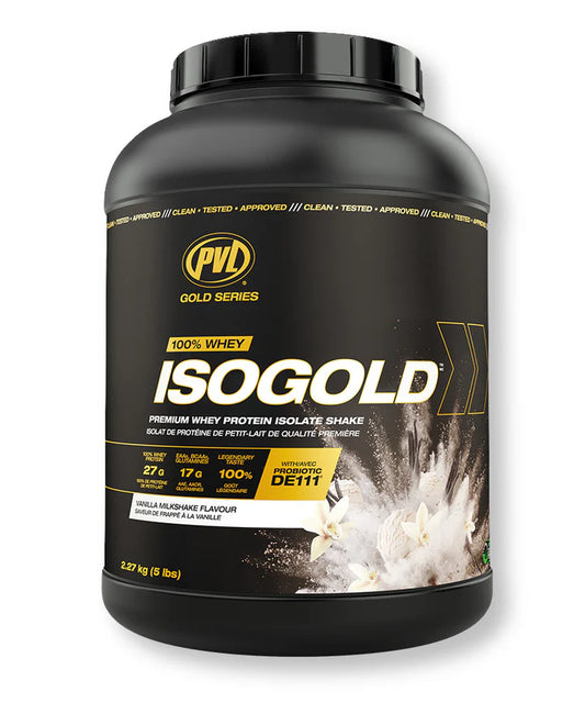 PVL ISOGOLD 5lbs (2.27kg) - Premium Whey Protein Isolate