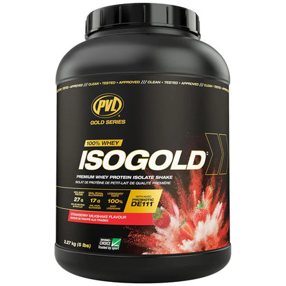 PVL ISOGOLD 5lbs (2.27kg) - Premium Whey Protein Isolate